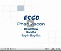 Esco Pharmacon Downflow Booths: Bag-In Bag-Out