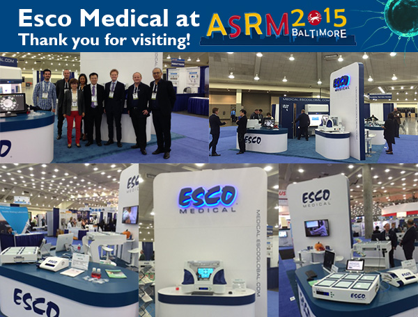 Департамент Esco Medical на выставке ASRM 2015
