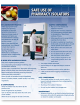 Safe Use of Pharmacy Isolators